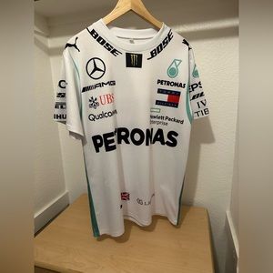 Mercedes Benz Petronas t shirt men’s size XL